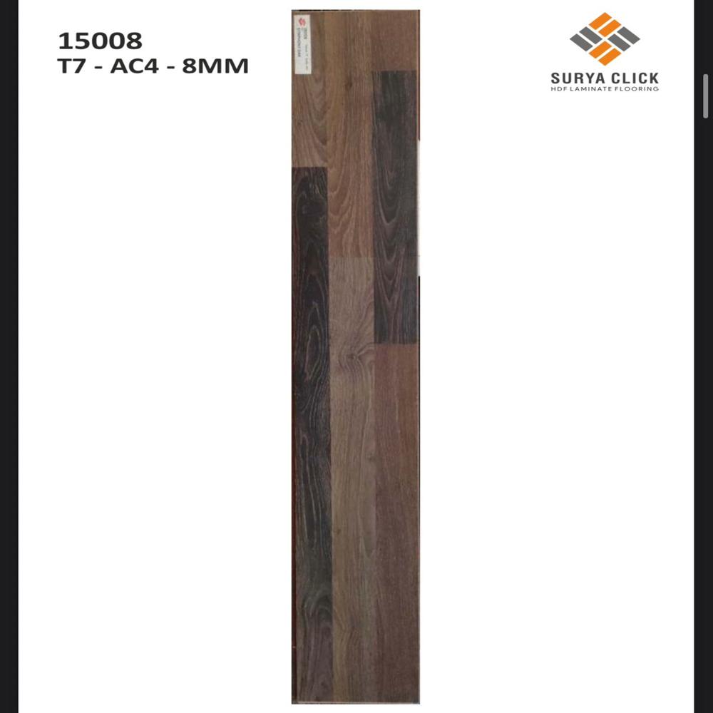 Durable Surya Click Lock Wooden Flooring For Homes & Offices - Color: All Color