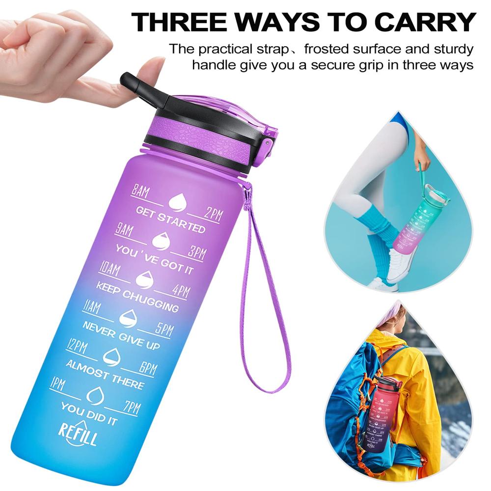 2 in 1 Water Bottle