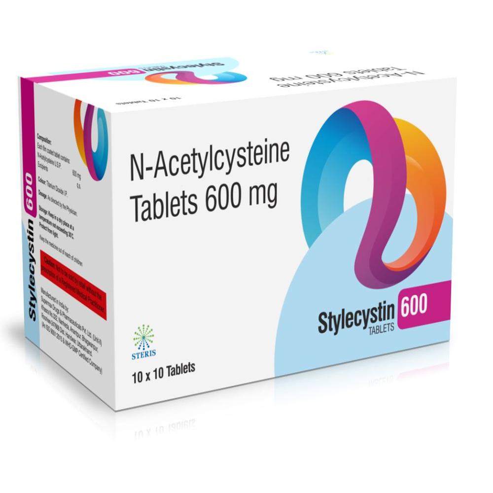 Acetylecystine Film Coated (600mg) - Drug Type: General Medicines