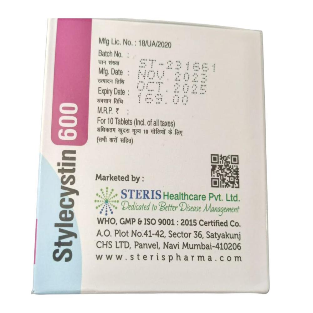 Acetylecystine film coated (600mg)