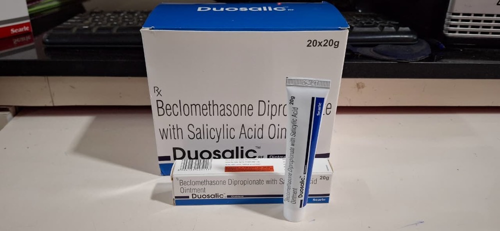 BECLOMETHASONE DIPROPIONATE + SALICYLIC ACID OINTMENT 20 GM