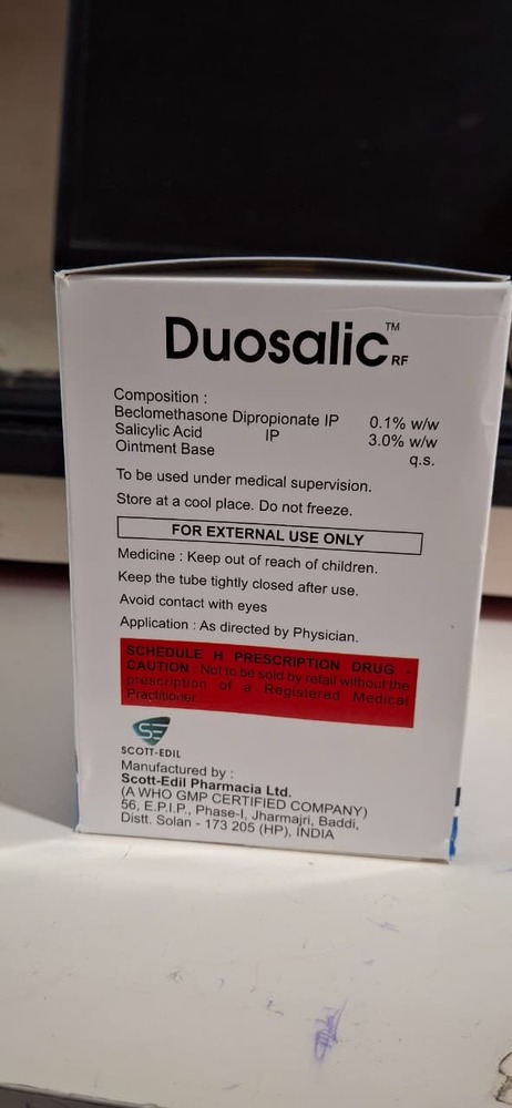 BECLOMETHASONE DIPROPIONATE + SALICYLIC ACID OINTMENT 20 GM