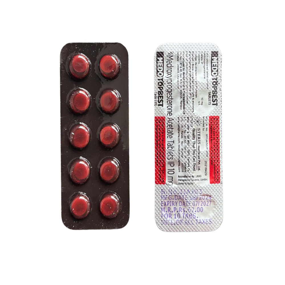 medroxyprogesterone acetate 10 mg