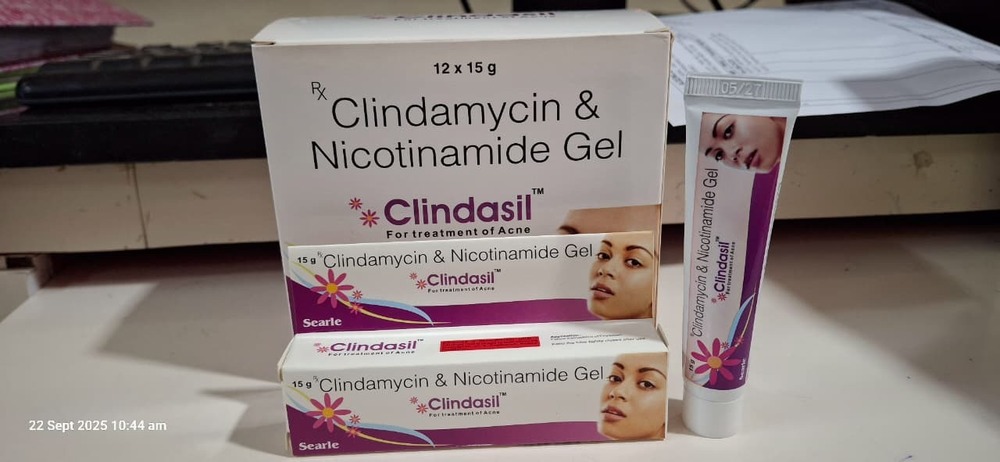CLINDAMYCIN +NICOTINAMIDE GEL 15 GM