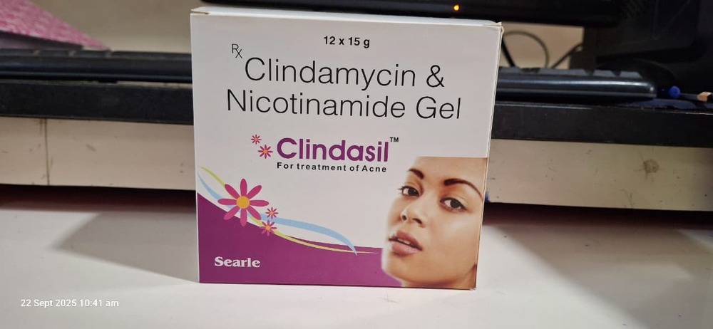 CLINDAMYCIN +NICOTINAMIDE GEL 15 GM