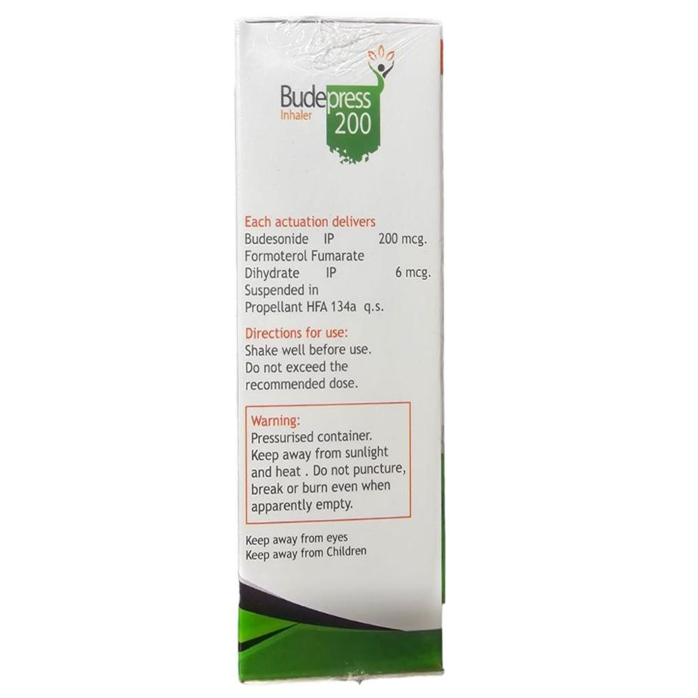 Formoterol 6 mg, Budesonide 200 mg