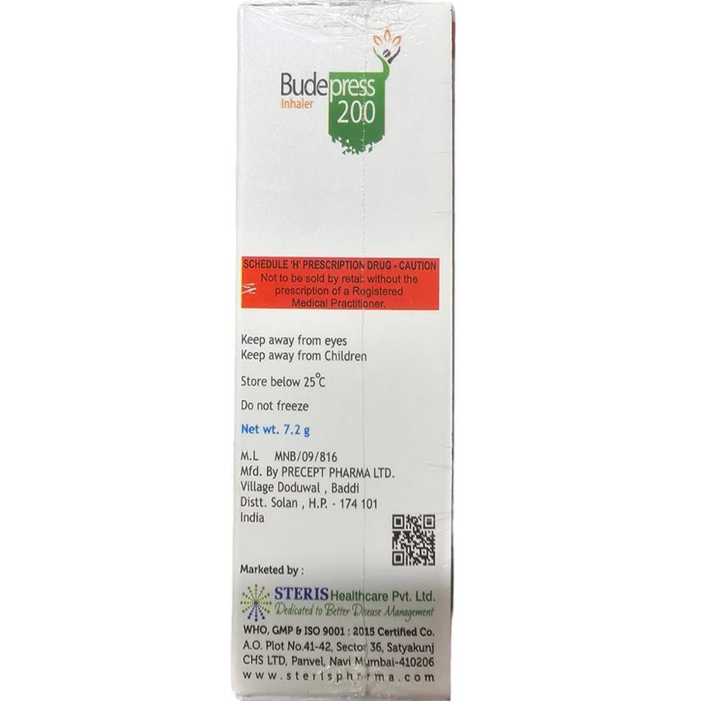 Formoterol 6 mg, Budesonide 200 mg