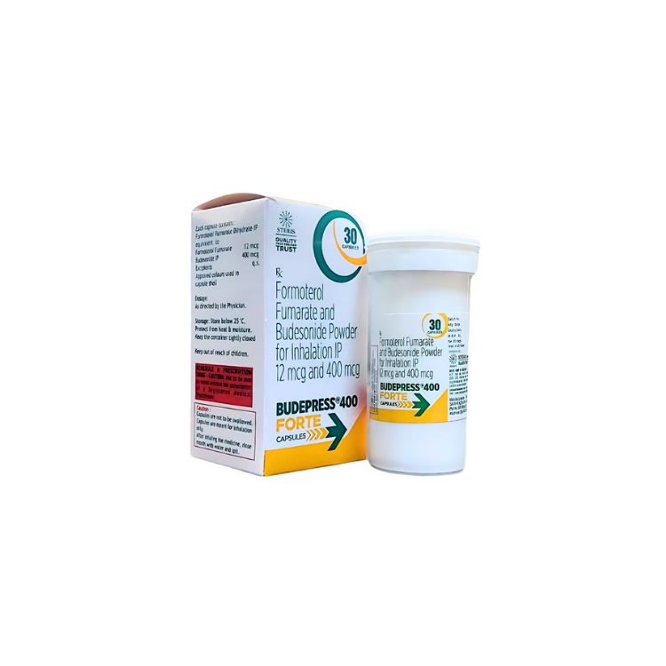 Formoterol Fumarate 12 mcg, Budesonide IP 400 mcg