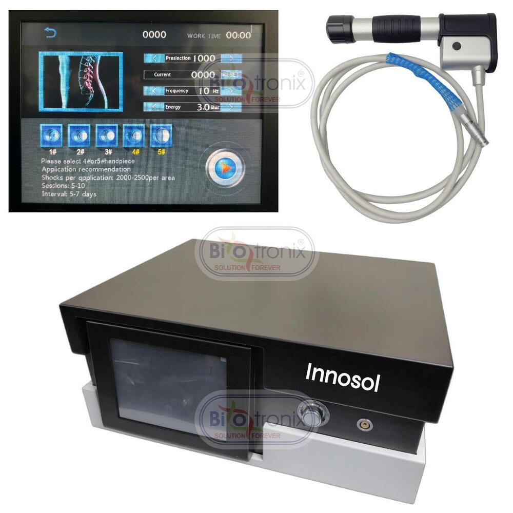 Pneumatic Shockwave Therapy Device 7 Heads 10 Modes