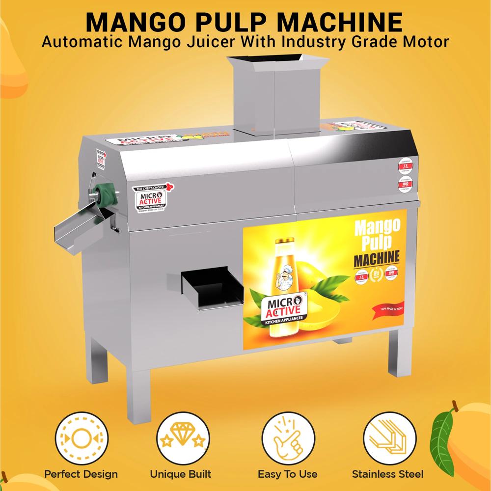 Mango Pulp Machine 1hp 50-100kg - Application: Commercial