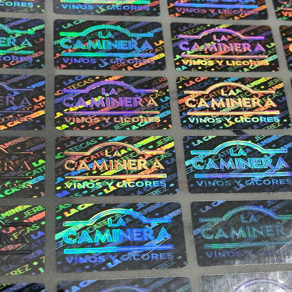 Security Labels Hologram - Coating Type: Water-resistant