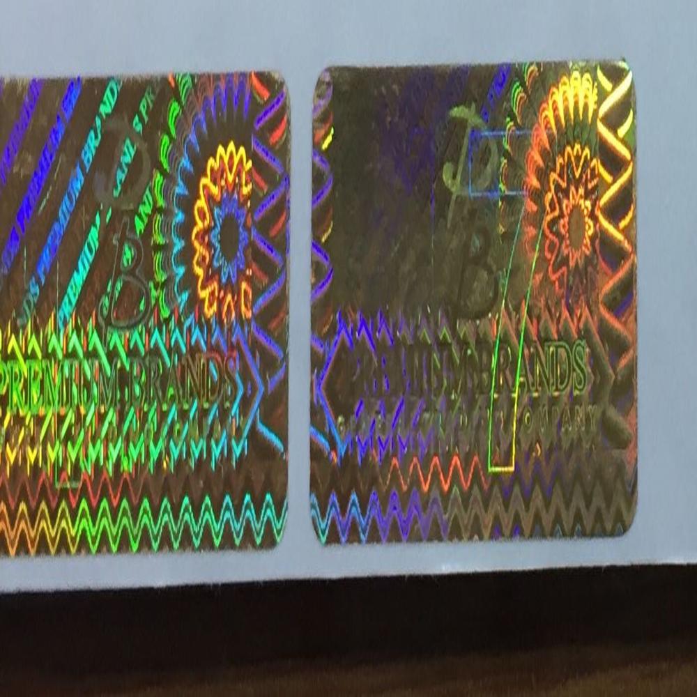Security Labels Hologram - Coating Type: Water-resistant