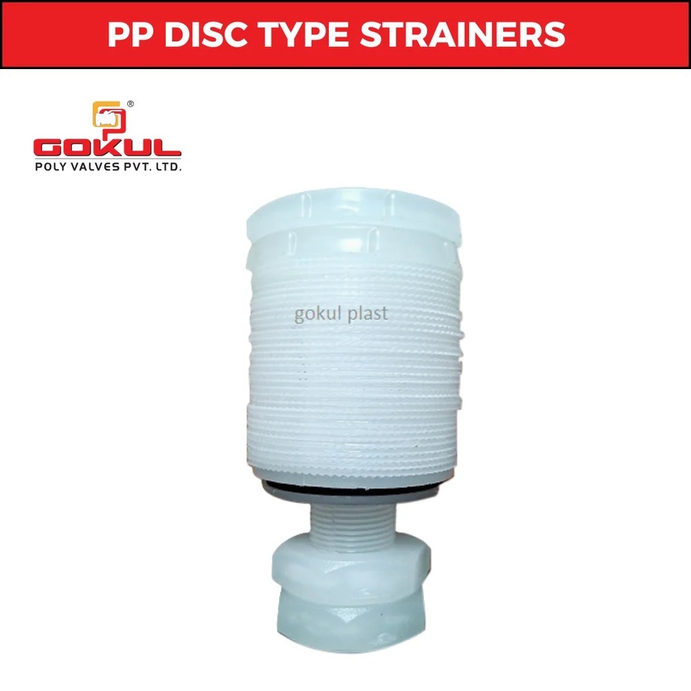 Gokul Disc Pp Strainer
