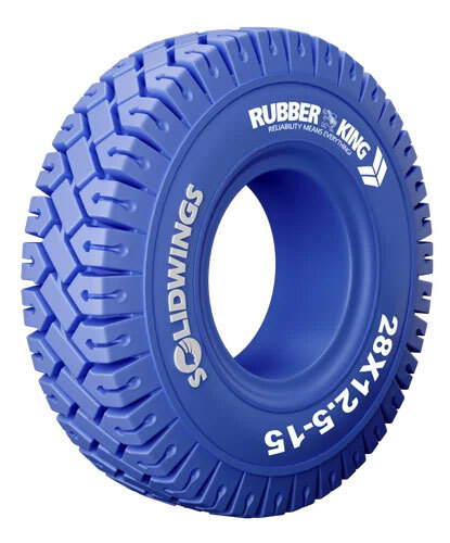 Solid Wings Non Marking 28X12.5-15 Solid Tyre