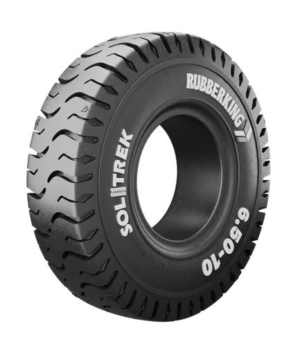 18X7-8 Solitrek Solid Resilient Tyres Solid Cushion Tyres - Section Width: 156 Millimeter (Mm)