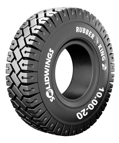 Solid Wings 10.00-20 Solid Tyre - Section Width: 265 Millimeter (Mm)