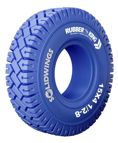 Solid Wings Non Marking 15X4 1-2-8 Solid Tyre - Usage: Industrial