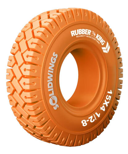 Solid Wings Non Marking 15X4 1-2-8 Solid Tyre