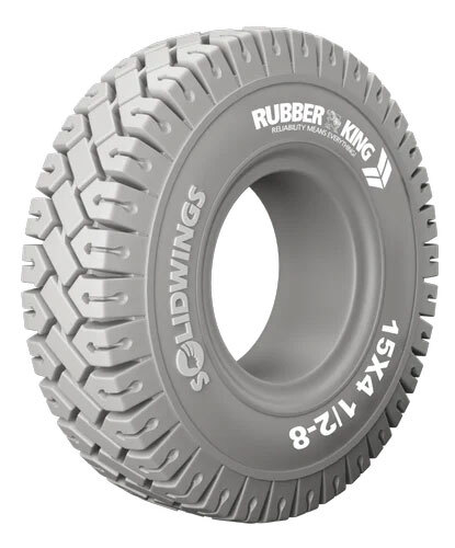 Solid Wings Non Marking 15X4 1-2-8 Solid Tyre
