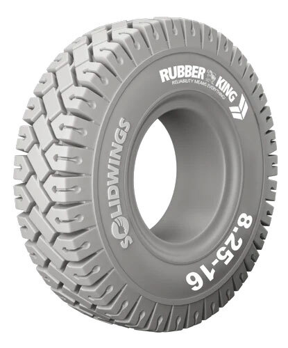 Solid Wings Non Marking 8.25-16 Solid Tyre - Usage: Industrial
