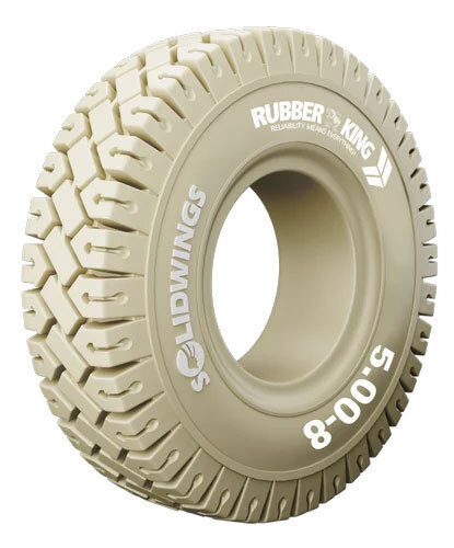Solid Wings Non Marking 5.00-8 Solid Tyre