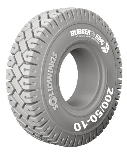 Solid Wings Non Marking 200-50-10 Solid Tyre
