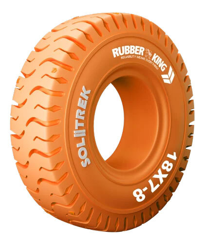 Solitrek Non Marking 18X7-8 Solid Tyre - Usage: Industrial