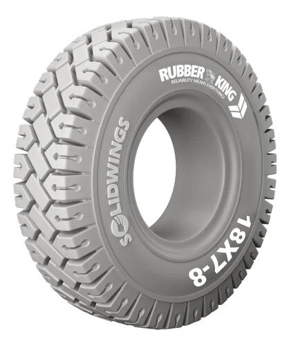 Solid Wings Non Marking 18x7-8 Solid Tyre - Tire Design: Radial Tires