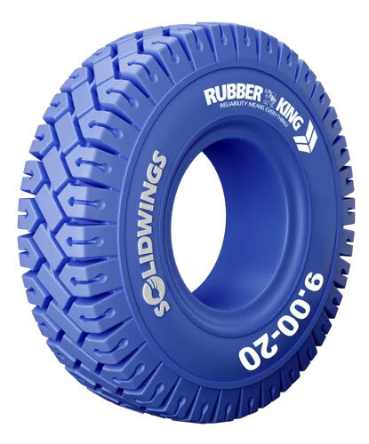 Solid Wings Non Marking 9.00-20 Solid Tyre - Section Width: 255 Millimeter (Mm)