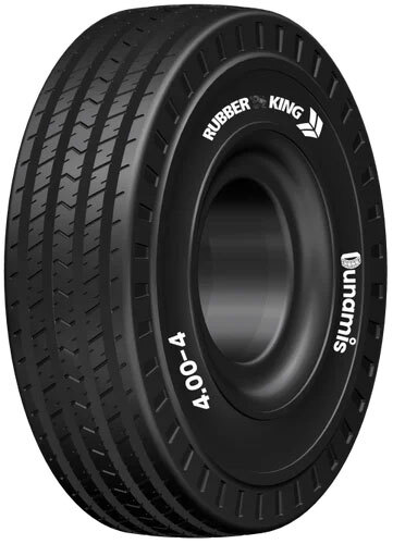 Dunamis 4.00-4 Trolley Tyre - Hardness: 75 A 85 Shore A