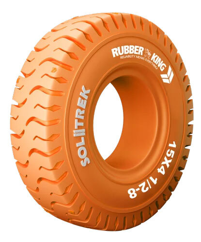 Solitrek Non Marking 15X4 1-2-8 Solid Tyre