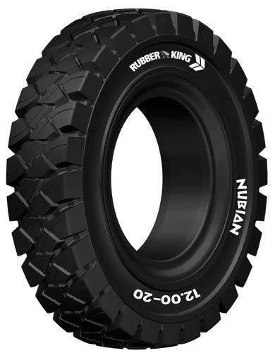 Nubian 12.00-20 Mining Truck Tyres - Hardness: 75 A 85 Shore A