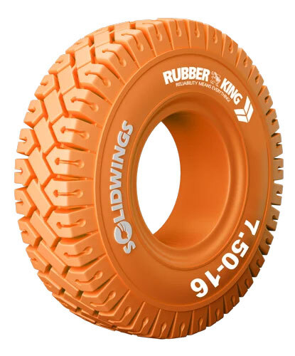 Solid Wings Non Marking 7.50-16 Solid Tyre - Application: Wear Resistance