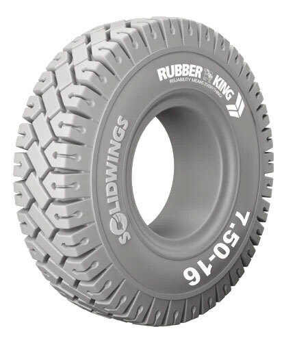 Solid Wings Non Marking 7.50-16 Solid Tyre