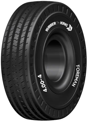 Foreman 4.00-4 Trolley Tyre - Hardness: 75 A 85 Shore A