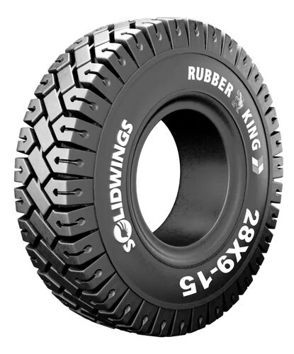 Solid Wings 28X9-15 Solid Tyre - Hardness: 75 A 85 Shore A