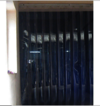 Clear View Refrigerated Truck Strip Curtain