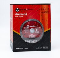 Diamond Saw Blade RED - 4 inch Turbo
