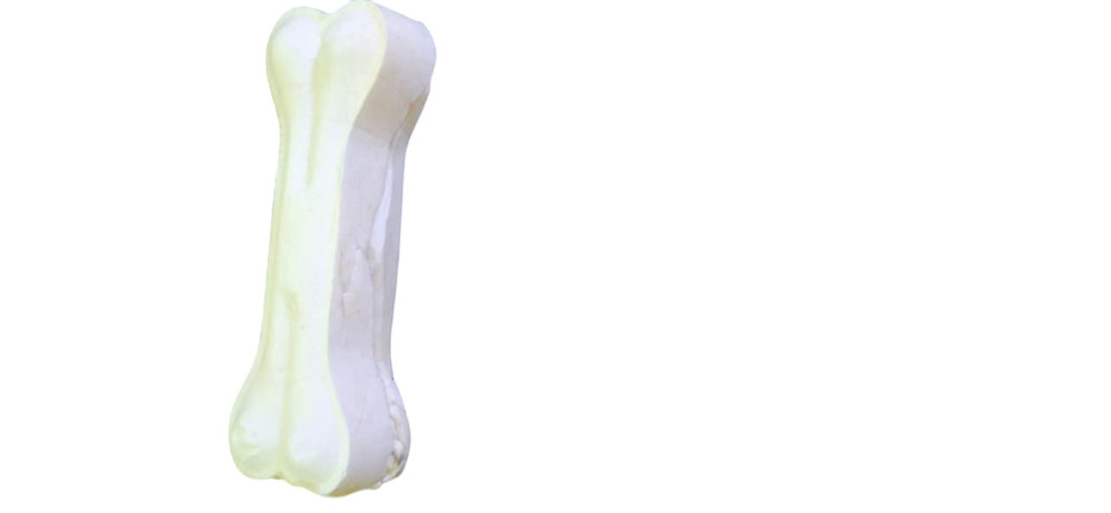 4 Inch White Chew Bone