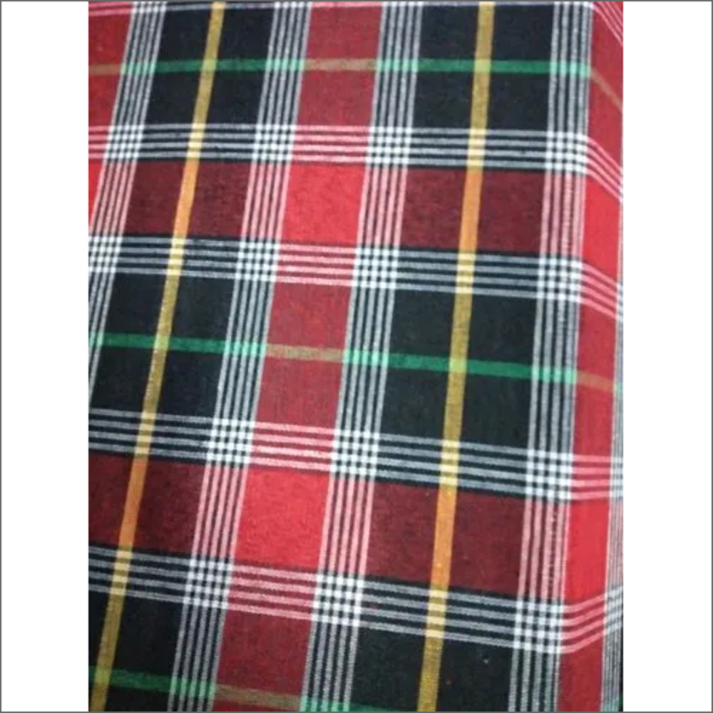 Check Mattress Poly Cotton Fabric - Feature: Anti-static