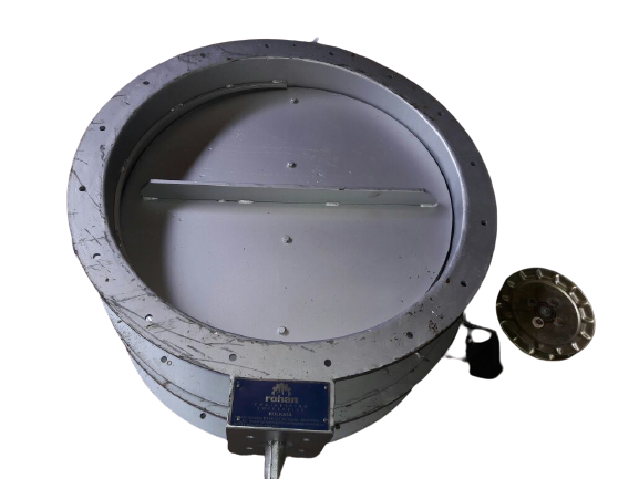 Round Damper - Features: Corrosion-resistant Material Adjustable Blades