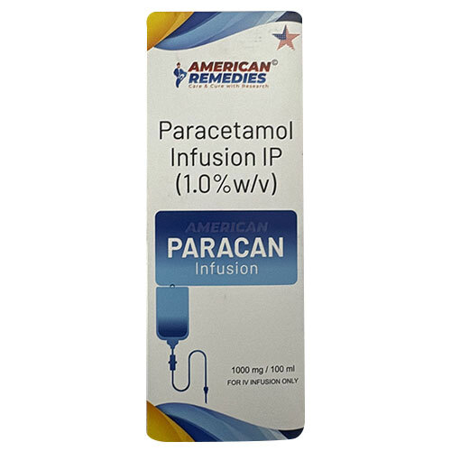 Paracetamol Infusion 100 Ml - Automation Grade: No