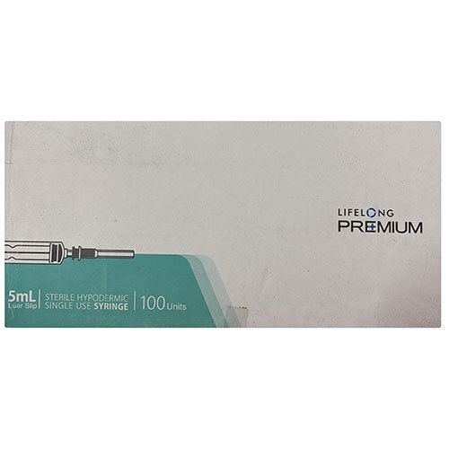 Sterile Hypodermic Single Use Syringe 5 ML
