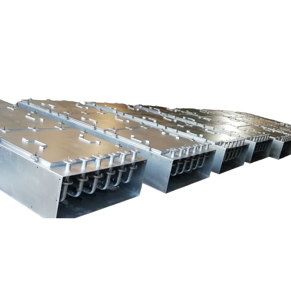 Bag Filter Top Casing - Color: Silver