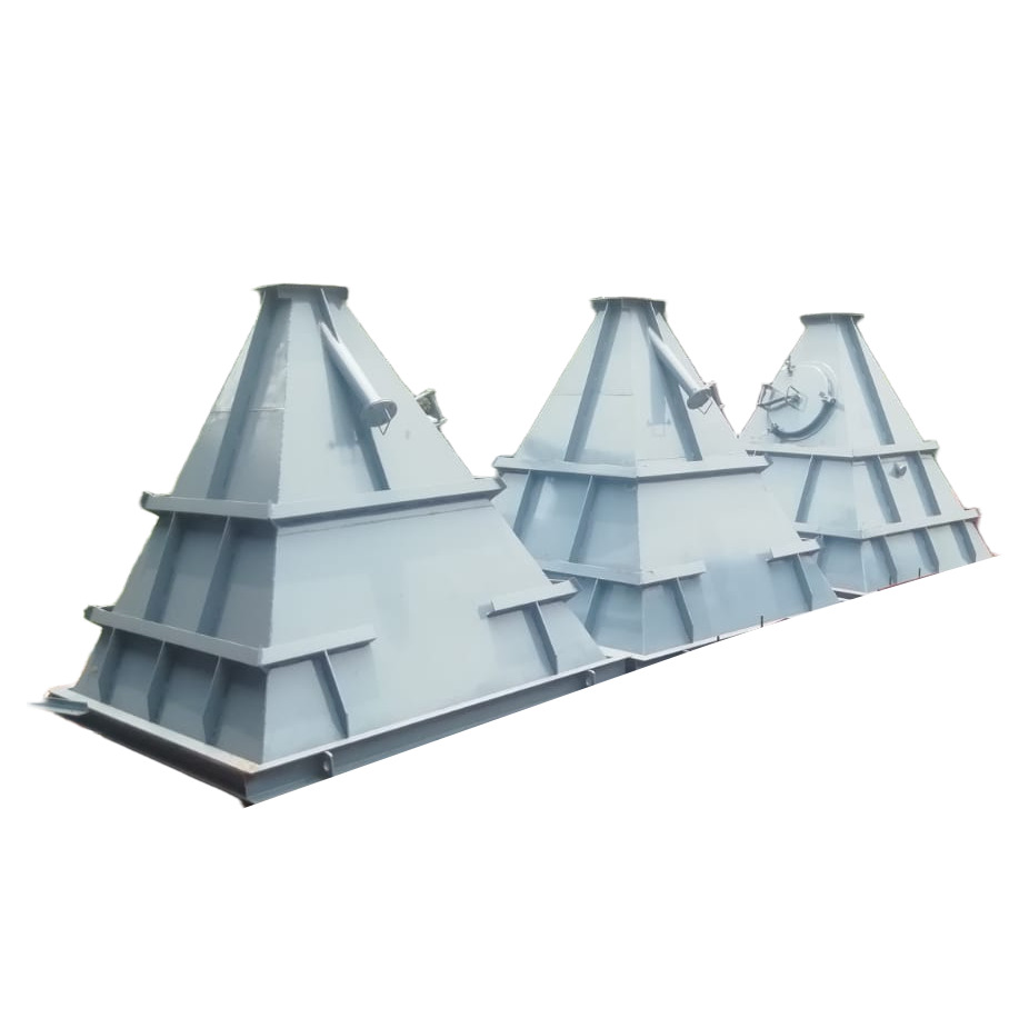 Bag House Hopper - Color: Blue