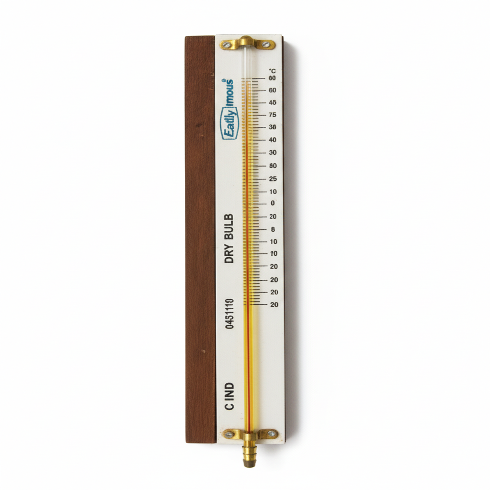 Wet and dry thermometer