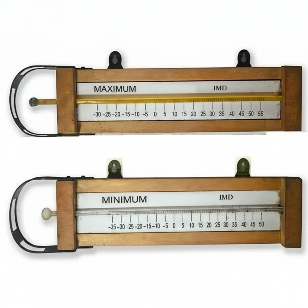 Max And Min Thermometer - Accuracy: 100 %
