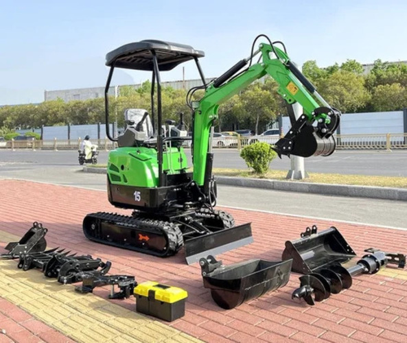 Mini Excavator - Attributes: Durable