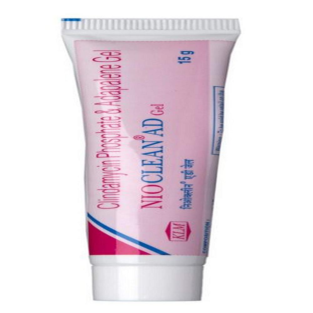 Nioclean Ad Adapalene + Clindamycin Gel 15Gm - Drug Type: General Medicines