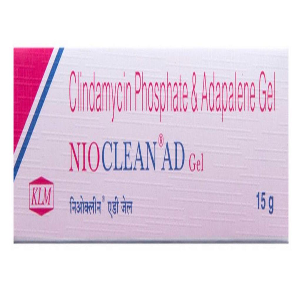 Nioclean AD Adapalene + Clindamycin Gel 15gm